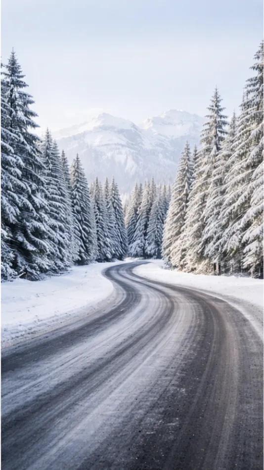 Pneus hiver en conditions froides